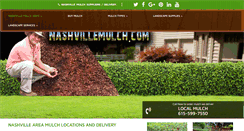Desktop Screenshot of nashvillemulch.com
